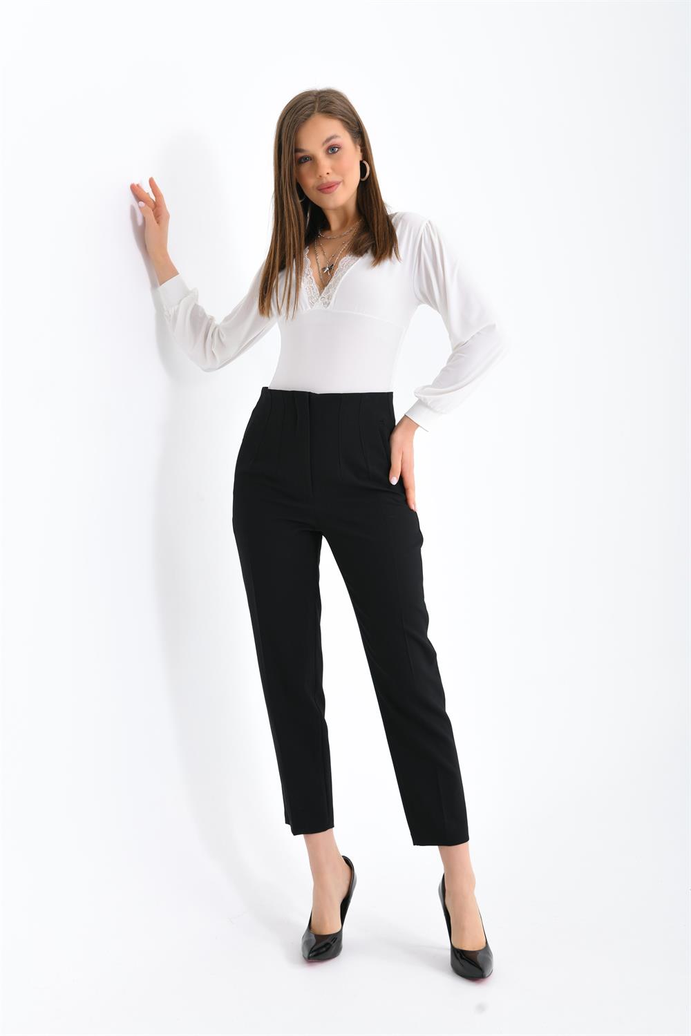 FTZ Women Kadın Pantolon  Siyah RBN3066