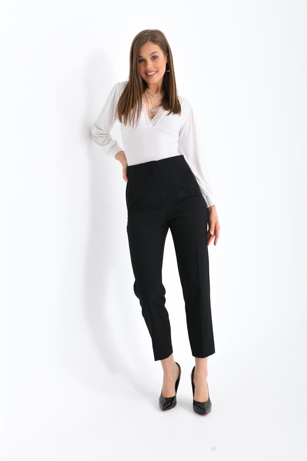 FTZ Women Kadın Pantolon  Siyah RBN3066
