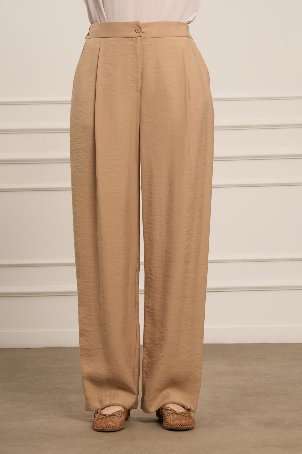 FTZ Women Kadın Tansel Pantolon  Beige 31080