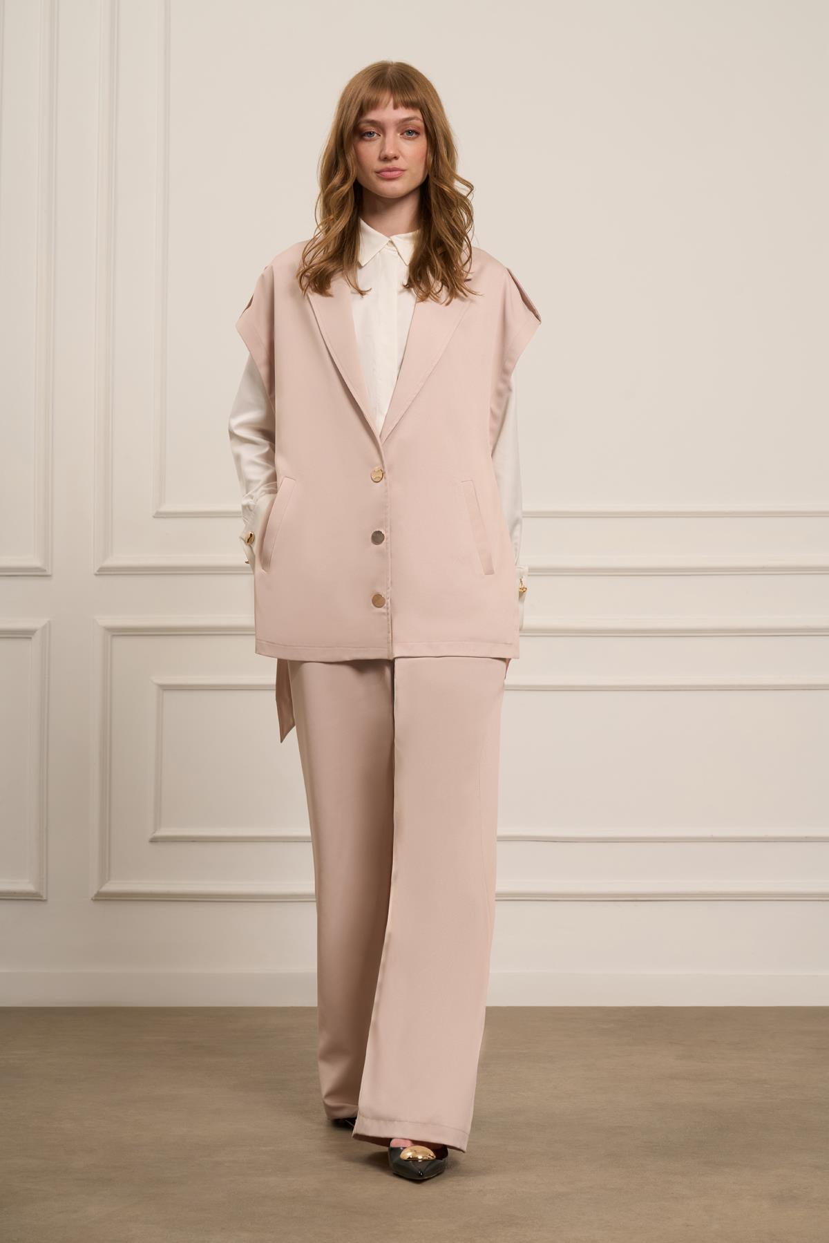 FTZ Women Kadın Tansel Takım  Beige 31051