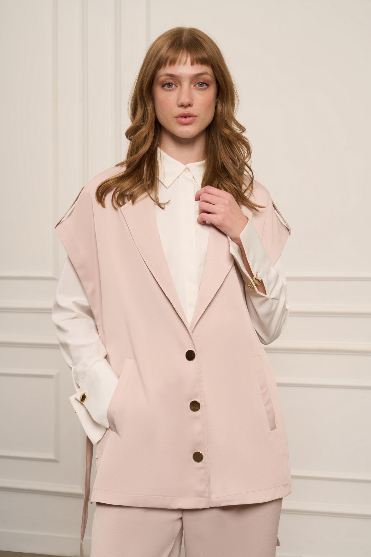 FTZ Women Kadın Tansel Takım  Beige 31051