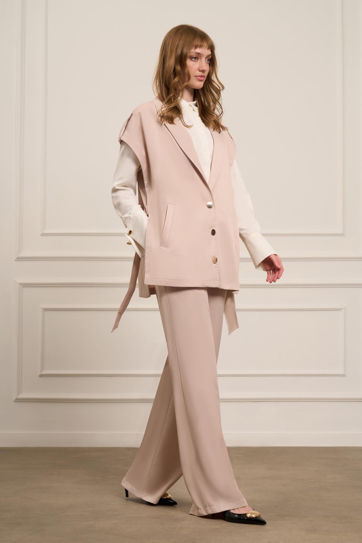 FTZ Women Kadın Tansel Takım  Beige 31051