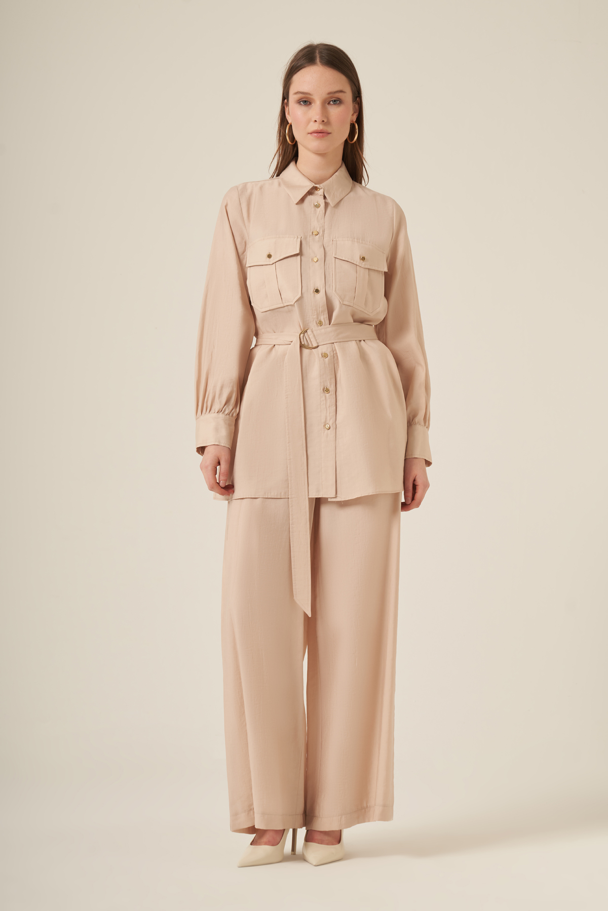 FTZ Women Kadın Tensel İkili Takım  Beige 31306