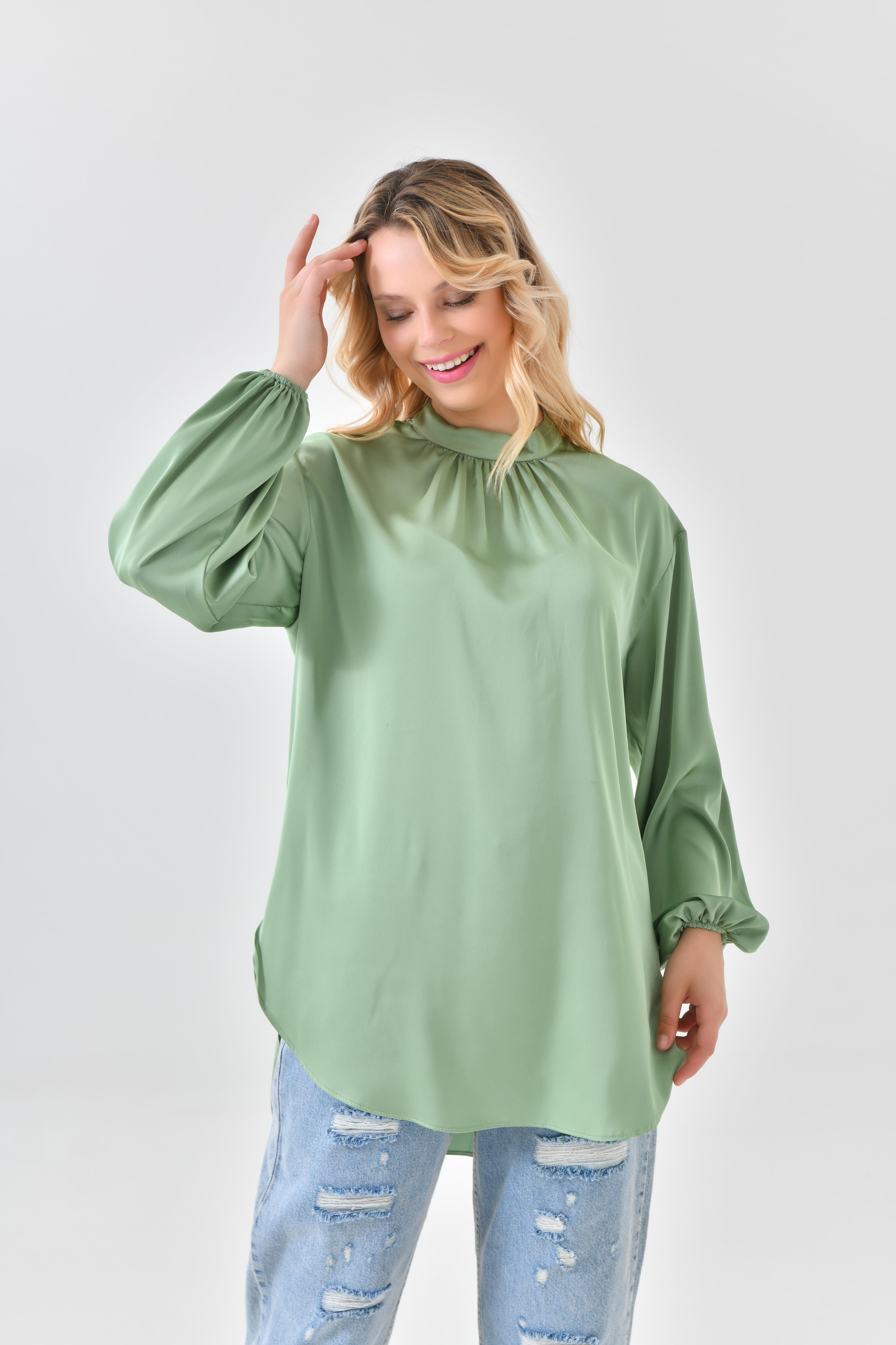 FTZ Women Kadın Tunik  Yeşil 30523