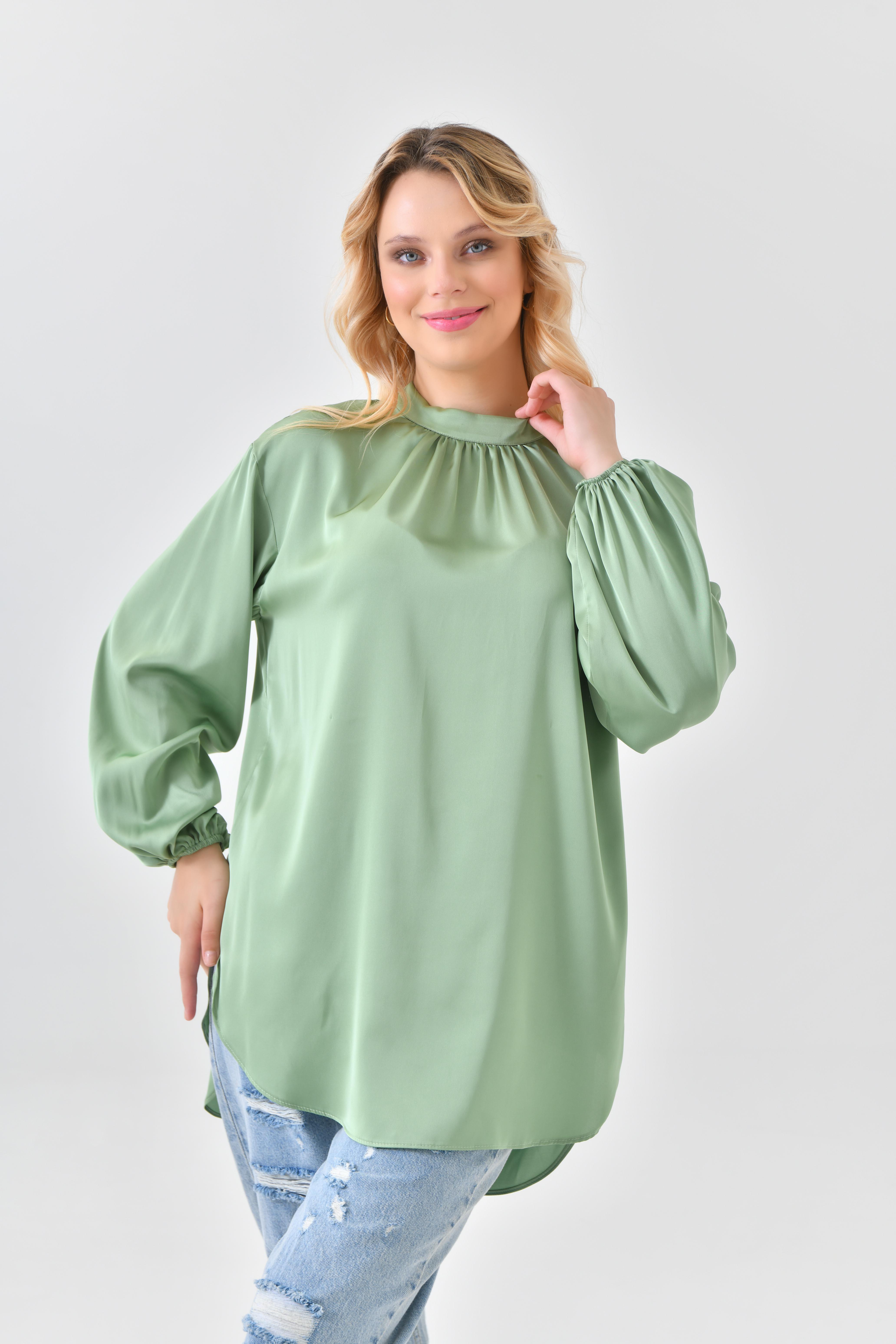 FTZ Women Kadın Tunik  Yeşil 30523