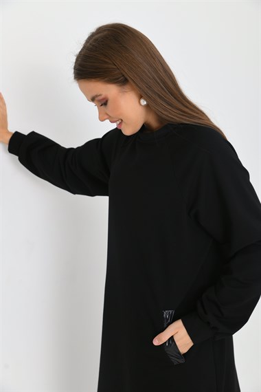 FTZ Women Kadın İki İp Elbise  Siyah 30254