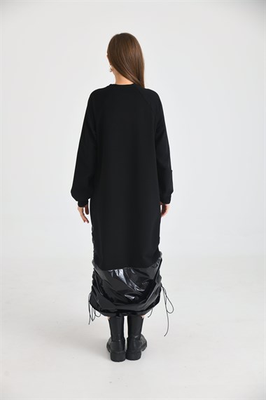 FTZ Women Kadın İki İp Elbise  Siyah 30254