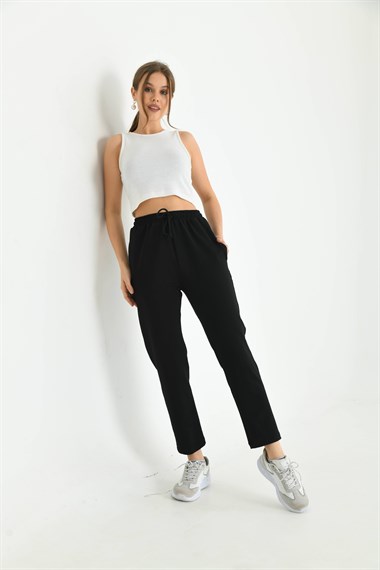 FTZ Women Kadın İki İp Pantolon  Siyah 30266