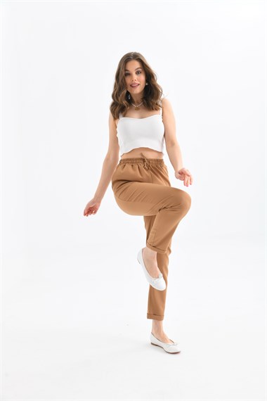 FTZ Women Kadın Pantolon  Camel 30410