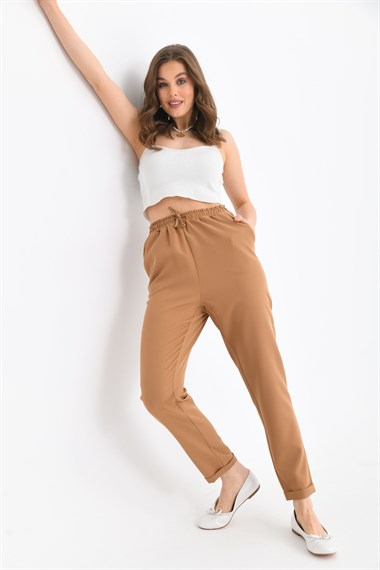 FTZ Women Kadın Pantolon  Camel 30410