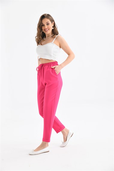 FTZ Women Kadın Pantolon  Fuşya 30410