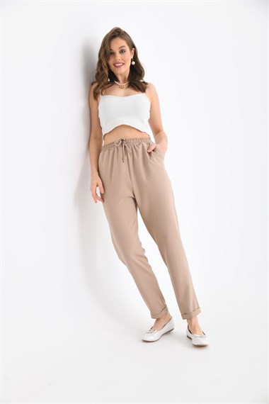 FTZ Women Kadın Pantolon  Kahve 30410