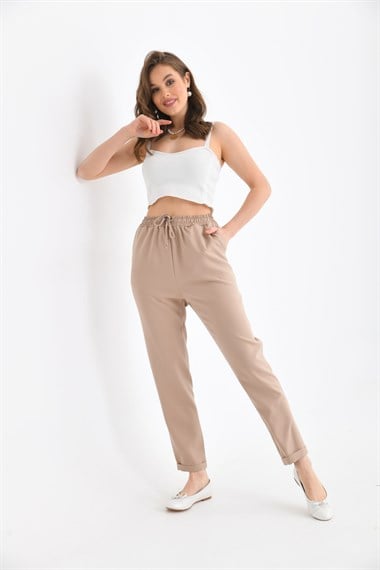 FTZ Women Kadın Pantolon  Kahve 30410