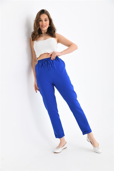 FTZ Women Kadın Pantolon  Saks Mavi 30410