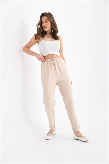 FTZ Women Kadın Pantolon  Taş 30410