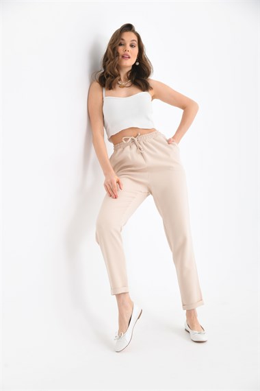 FTZ Women Kadın Pantolon  Taş 30410