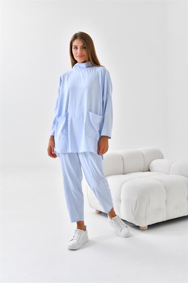 FTZ Women Kadın Takım  Bebe Mavi 30508