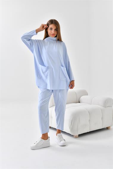 FTZ Women Kadın Takım  Bebe Mavi 30508