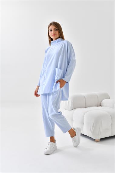 FTZ Women Kadın Takım  Bebe Mavi 30508