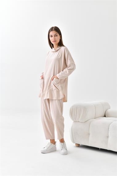 FTZ Women Kadın Takım  Beige 30508