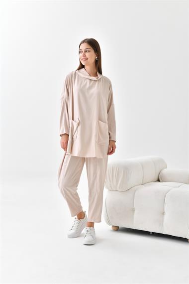 FTZ Women Kadın Takım  Beige 30508