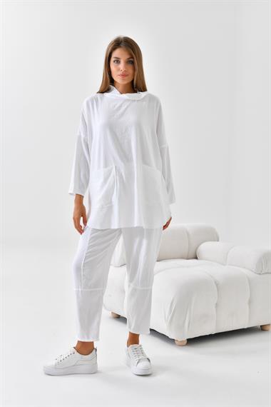 FTZ Women Kadın Takım  Ekru 30508