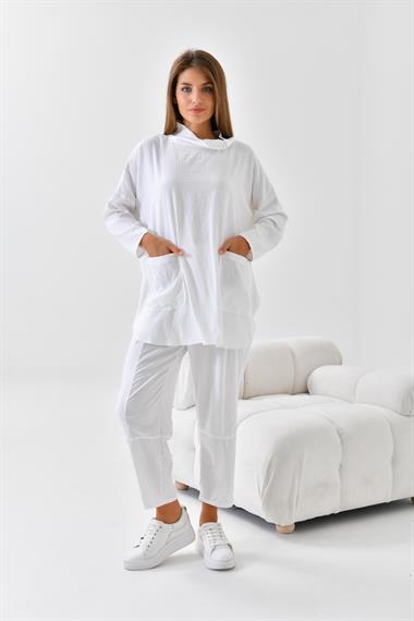 FTZ Women Kadın Takım  Ekru 30508