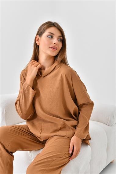 FTZ Women Kadın Takım  Kahve 30508