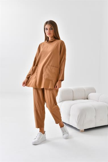 FTZ Women Kadın Takım  Kahve 30508