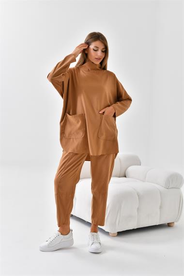 FTZ Women Kadın Takım  Kahve 30508