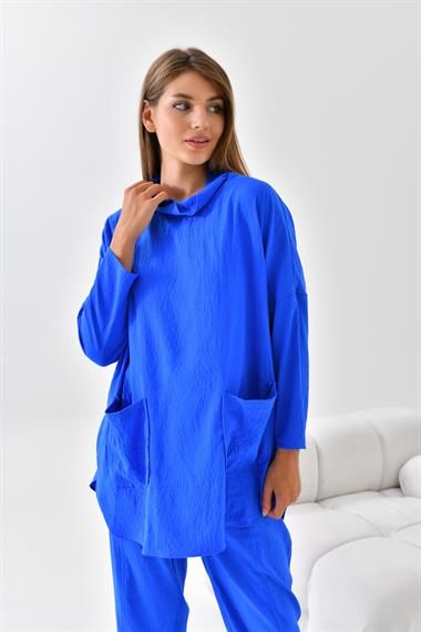 FTZ Women Kadın Takım  Saks Mavi 30508