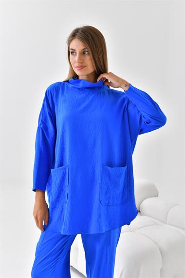 FTZ Women Kadın Takım  Saks Mavi 30508