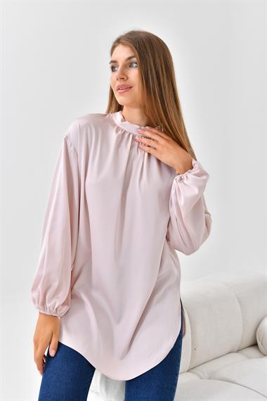 FTZ Women Kadın Tunik  Beige 30523