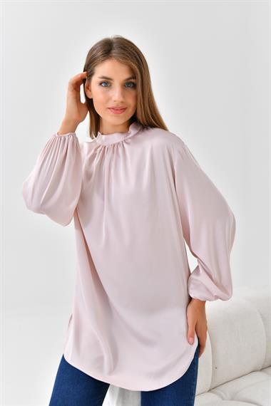 FTZ Women Kadın Tunik  Beige 30523