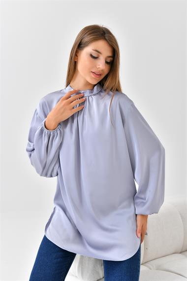 FTZ Women Kadın Tunik  Gri 30523