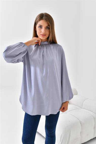 FTZ Women Kadın Tunik  Gri 30523