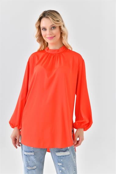 FTZ Women Kadın Tunik  Mercan 30523