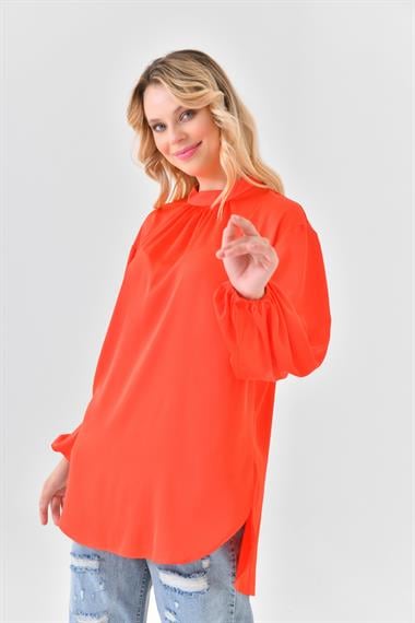 FTZ Women Kadın Tunik  Mercan 30523