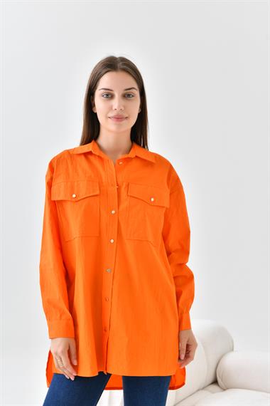 Ftz Women Kadın Tunik Orange