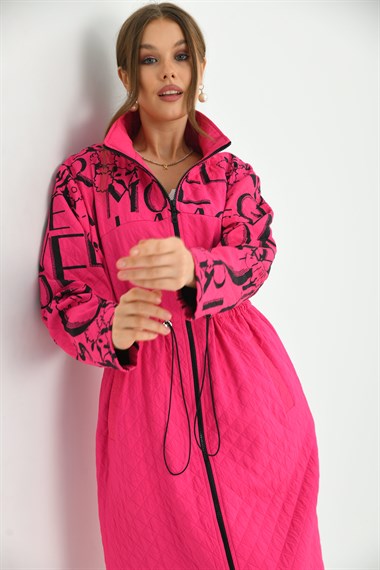 FTZ Women Kadın Capitone Cap  Fuşya 30250