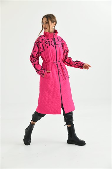 FTZ Women Kadın Capitone Cap  Fuşya 30250