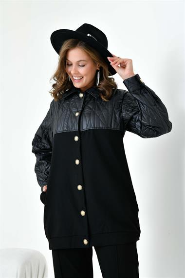 FTZ Women Kadın Capitone Takım  Siyah 30909