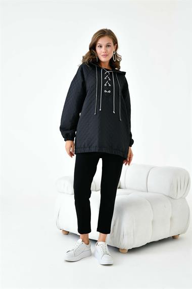 FTZ Women Kadın Kapitone Takım  Siyah 30903