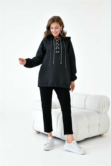 FTZ Women Kadın Kapitone Takım  Siyah 30903