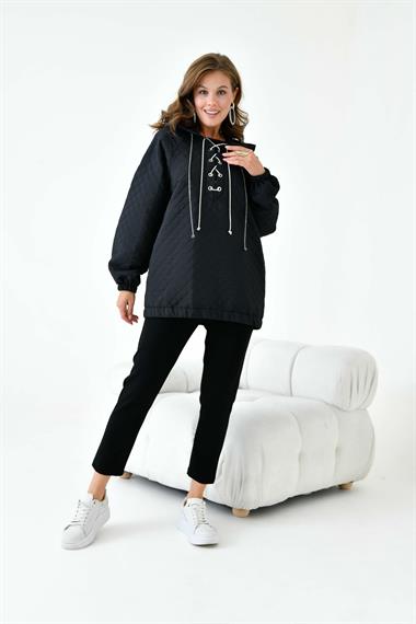 FTZ Women Kadın Kapitone Takım  Siyah 30903