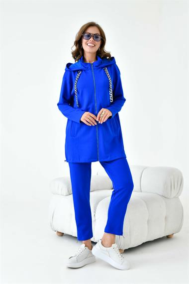 FTZ Women Kadın İkili Takım  Saks Mavi 30908