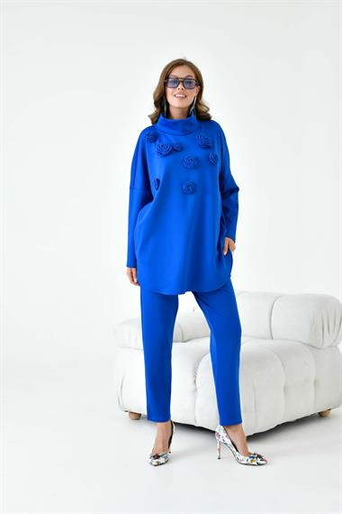 FTZ Women Kadın Scuba Takım  Saks Mavi 30914