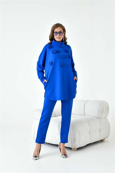 FTZ Women Kadın Scuba Takım  Saks Mavi 30914