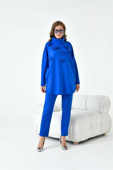 FTZ Women Kadın Scuba Takım  Saks Mavi 30914