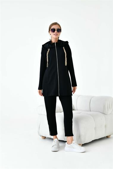 FTZ Women Kadın İkili Takım  Siyah 30908